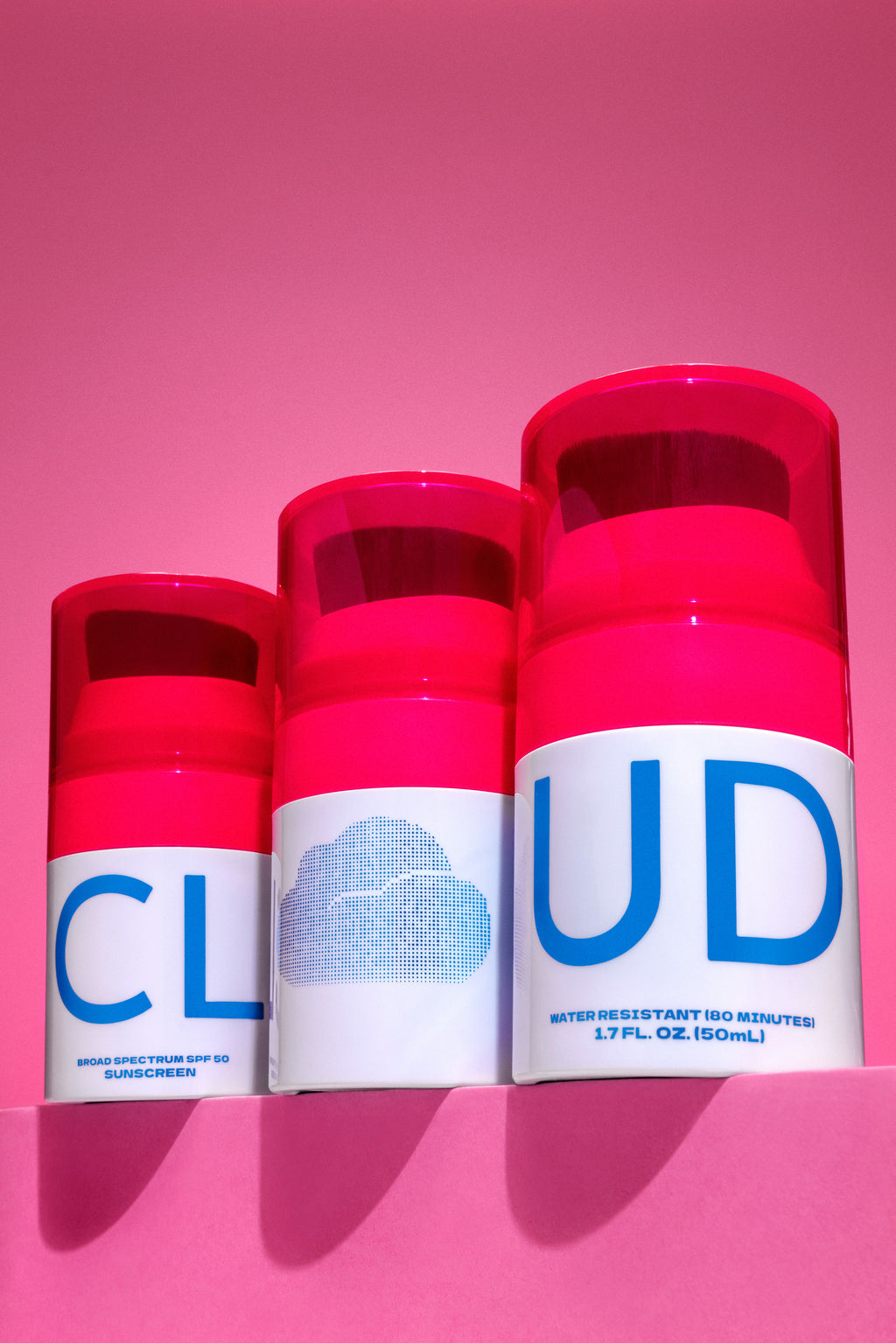 CLOUD CLEAN - Brush on Sunscreen - SPF 50 Moisturizing Sunscreen - FREE SHIPPING