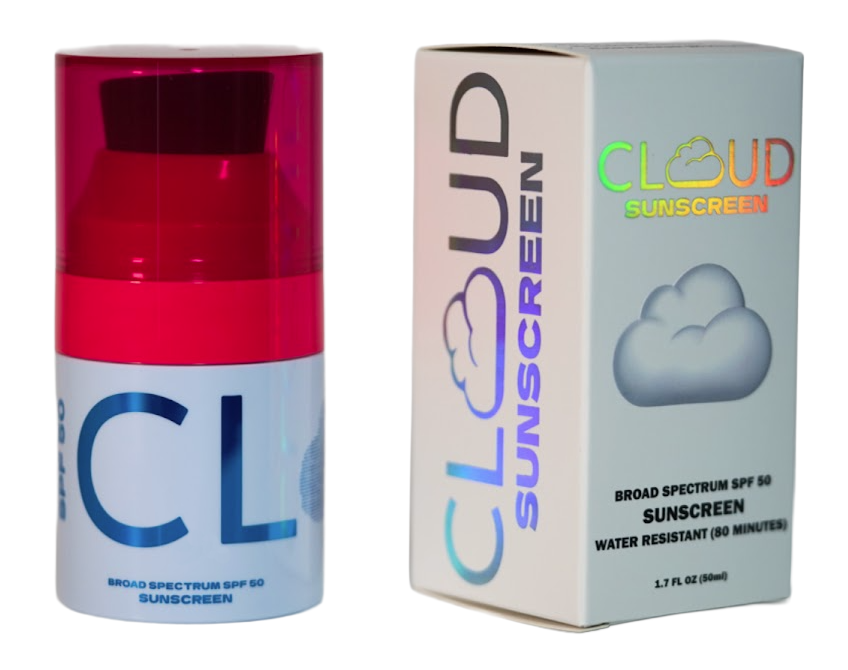 CLOUD CLEAN - SPF 50 Moisturizing Sunscreen